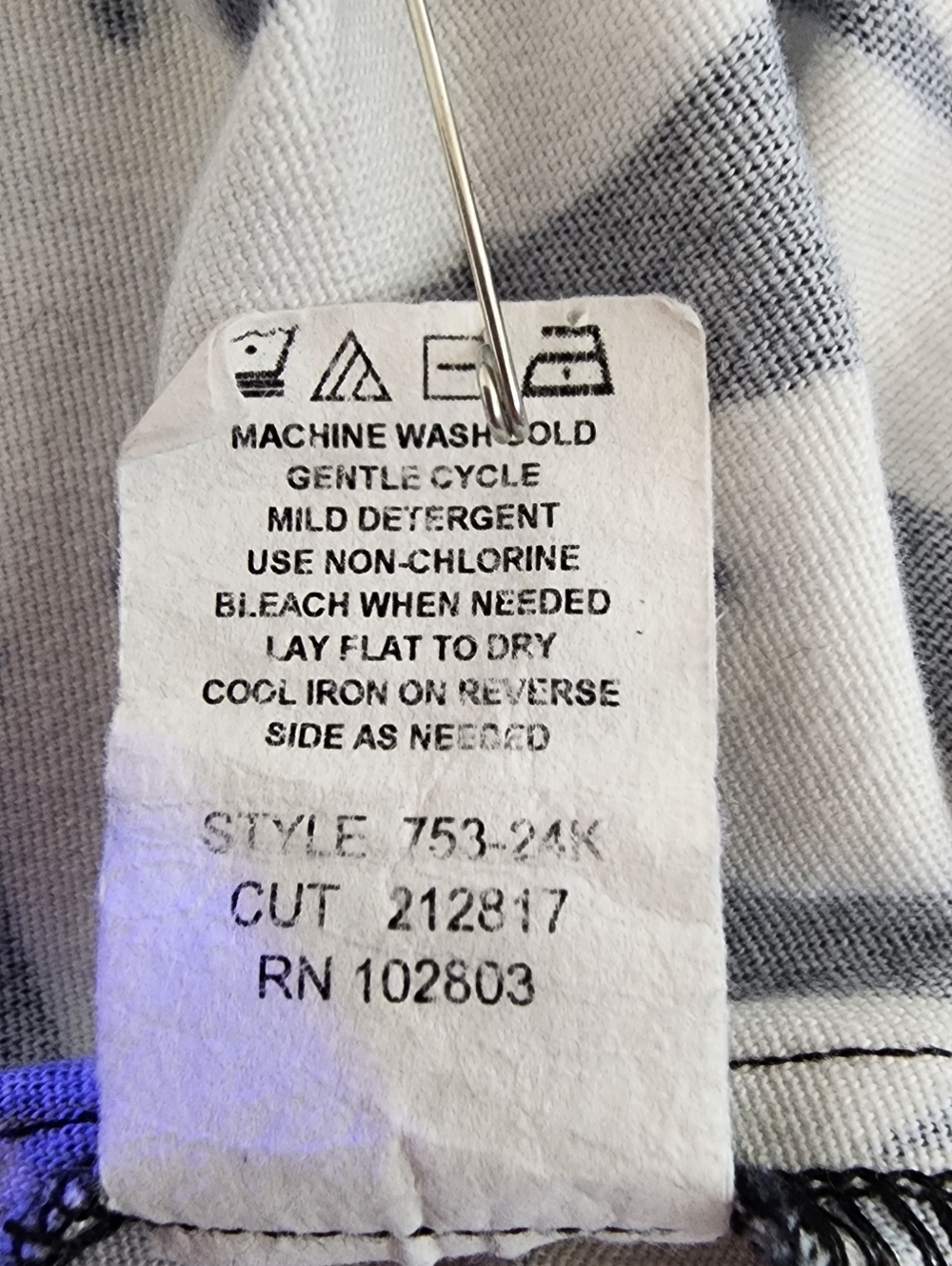 Briggs New York black and white floral shift dress full back zip - Picture 11 of 12